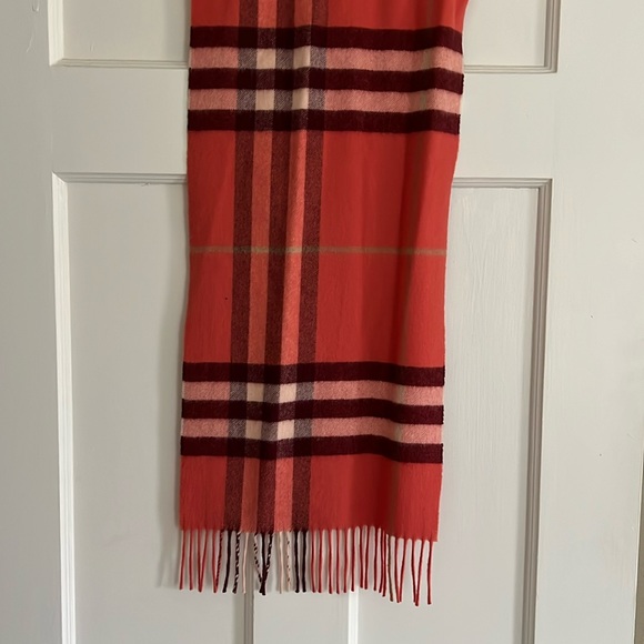 Cashmere Burberry Scarf - Picture 1 of 5